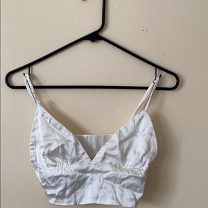 White crop top - Zara